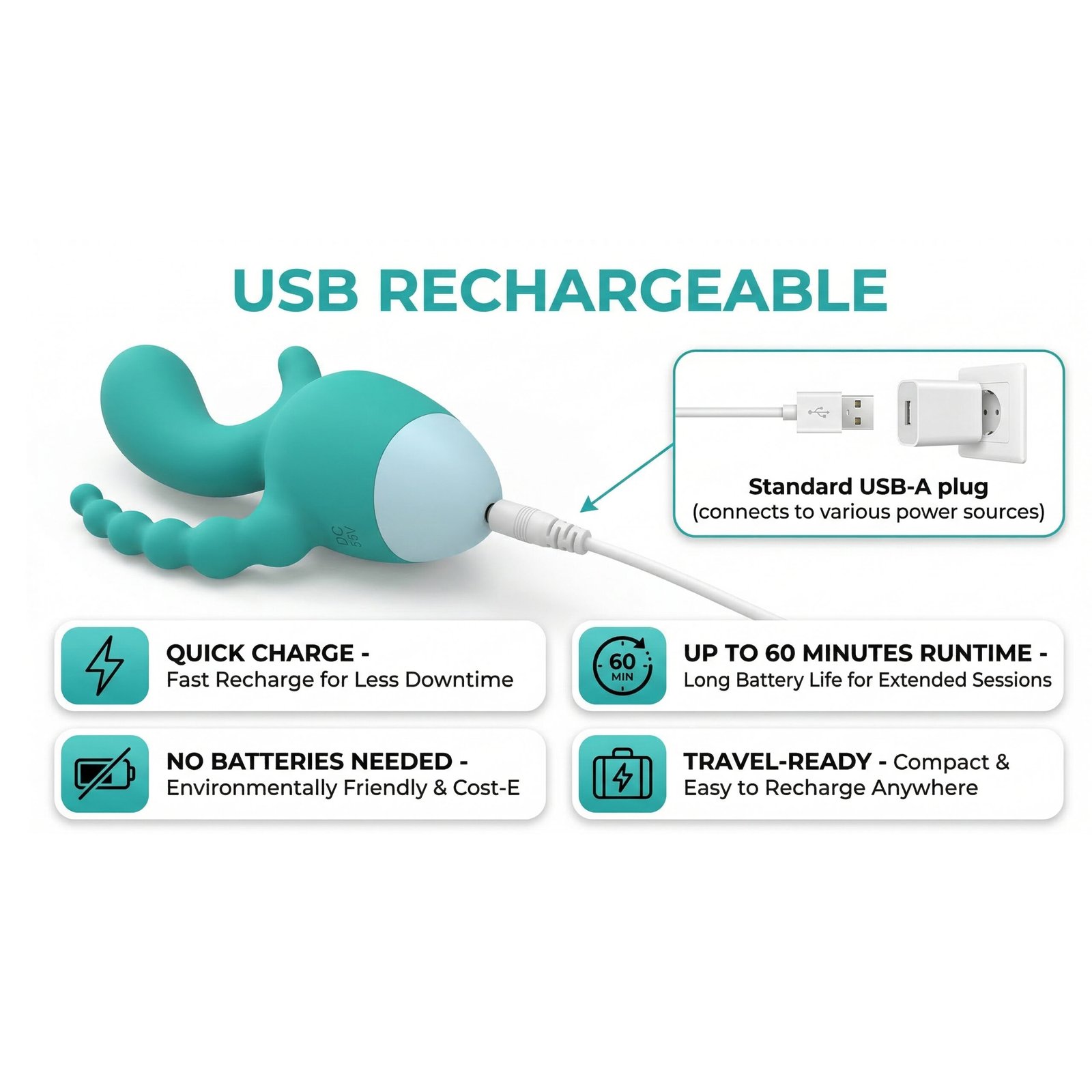 ST-012 Dual-Head Massager - Image 4