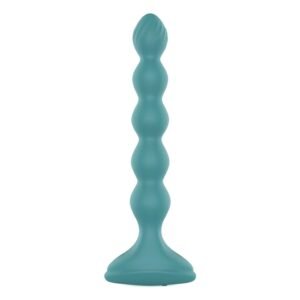 STF-007 Bead Tower Plug - Teal Spiral Tower